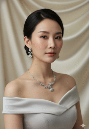 AD Earrings Neckless Set