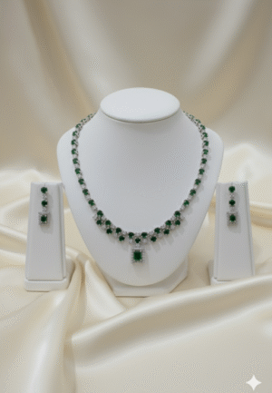 AD Earrings Neckless Set