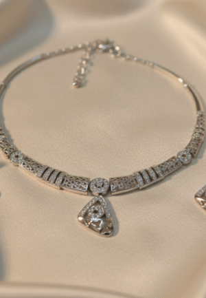 AD Earrings Neckless Set