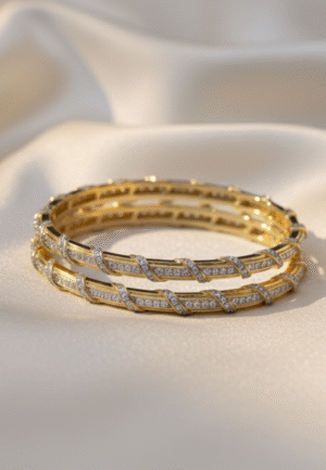AD Golden bangles