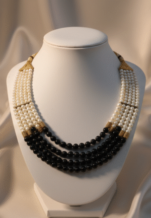 Hyderabadi pearls 5 layers string
