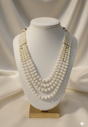 Hyderabadi pearl 5 layers string