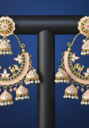 kundan traditional earrings
