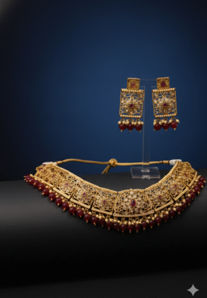 kundan chokar set