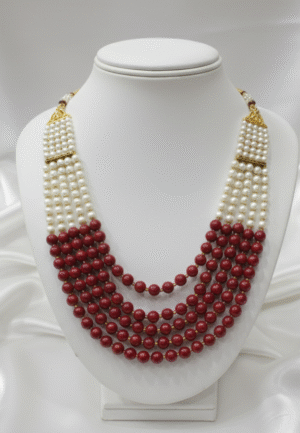 Hyderabadi pearls 5 layers strings