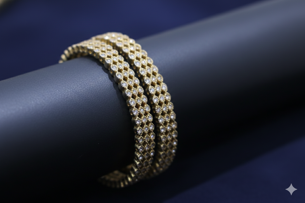 kundan bangles - Image 2