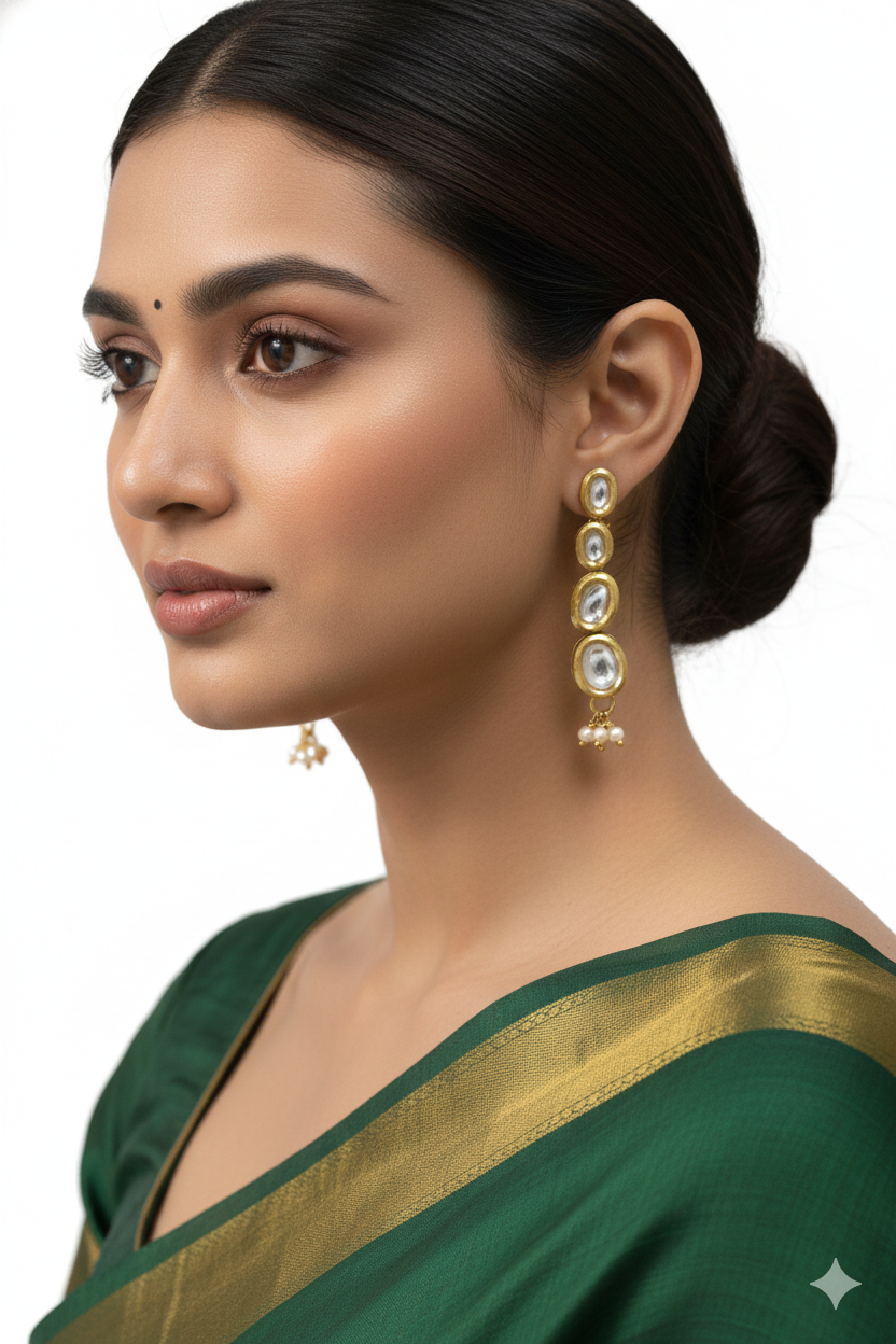 kundan earrings