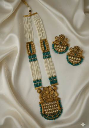 TEMPLE  NECKLACE SET