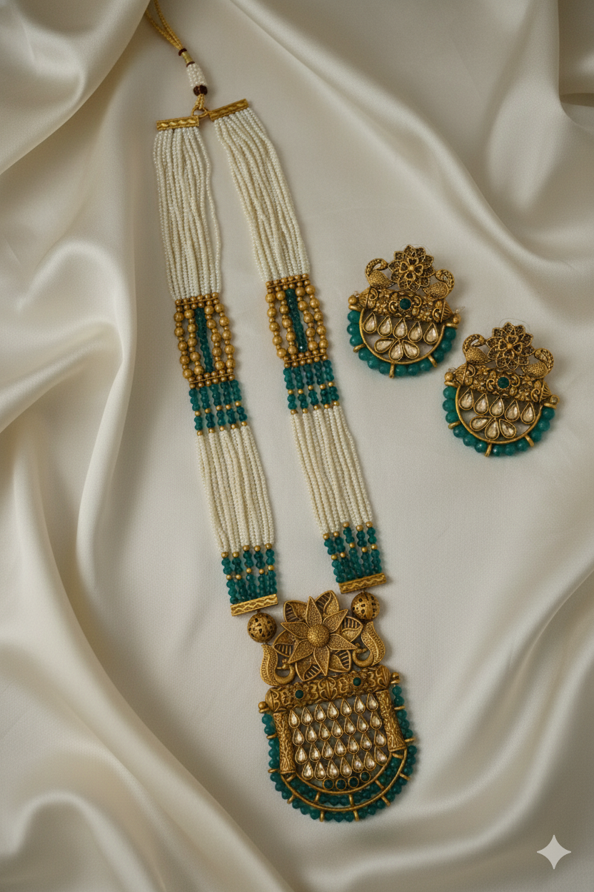 TEMPLE NECKLACE SET