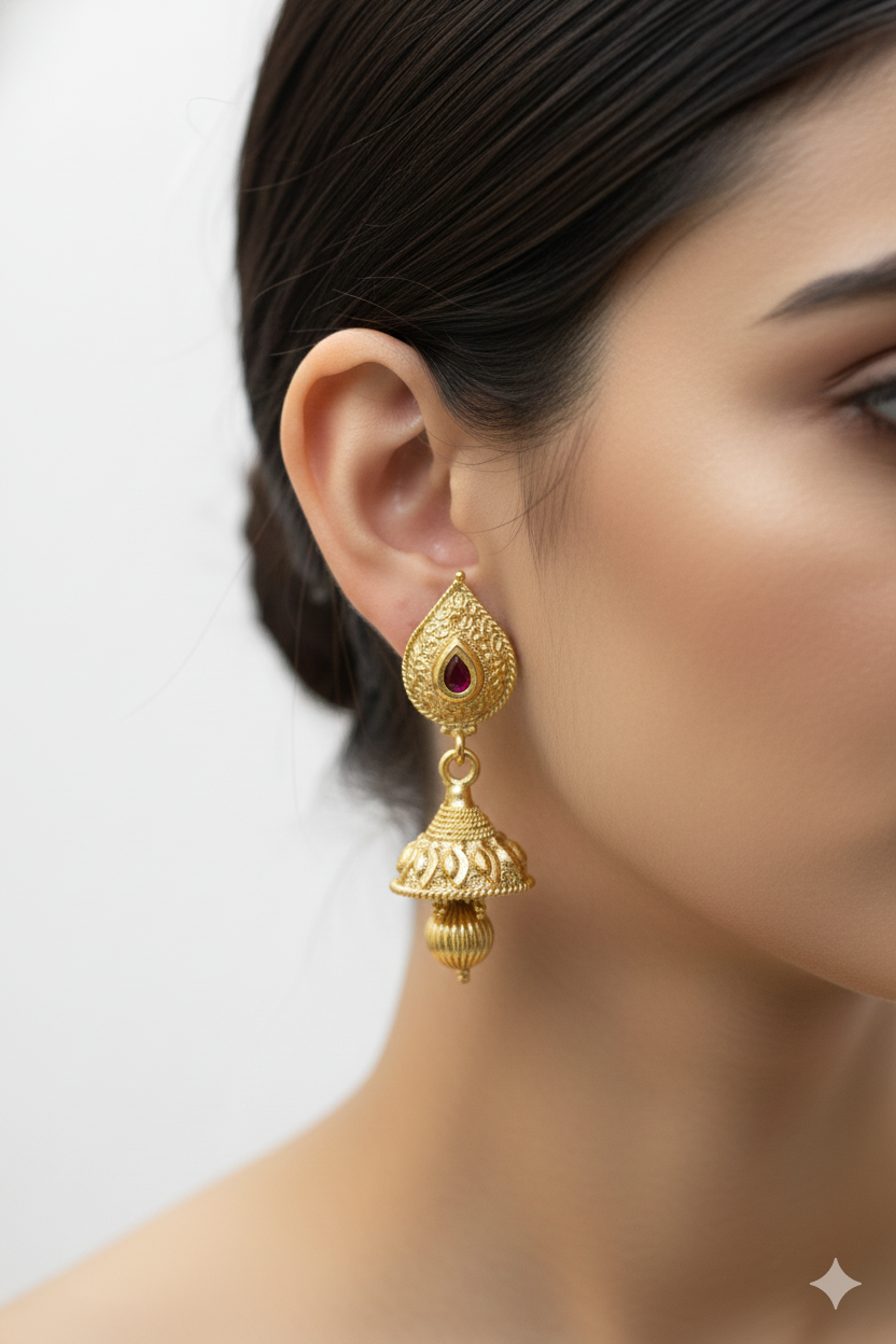 antique traditional jhumki