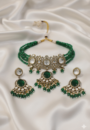 kundan chokar set