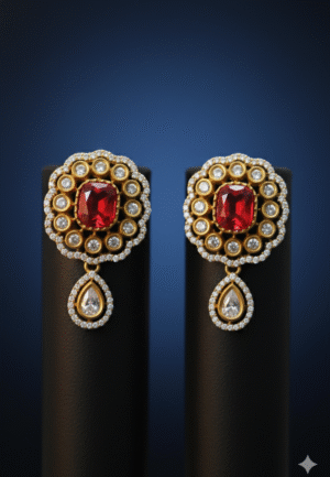 kundan earrings