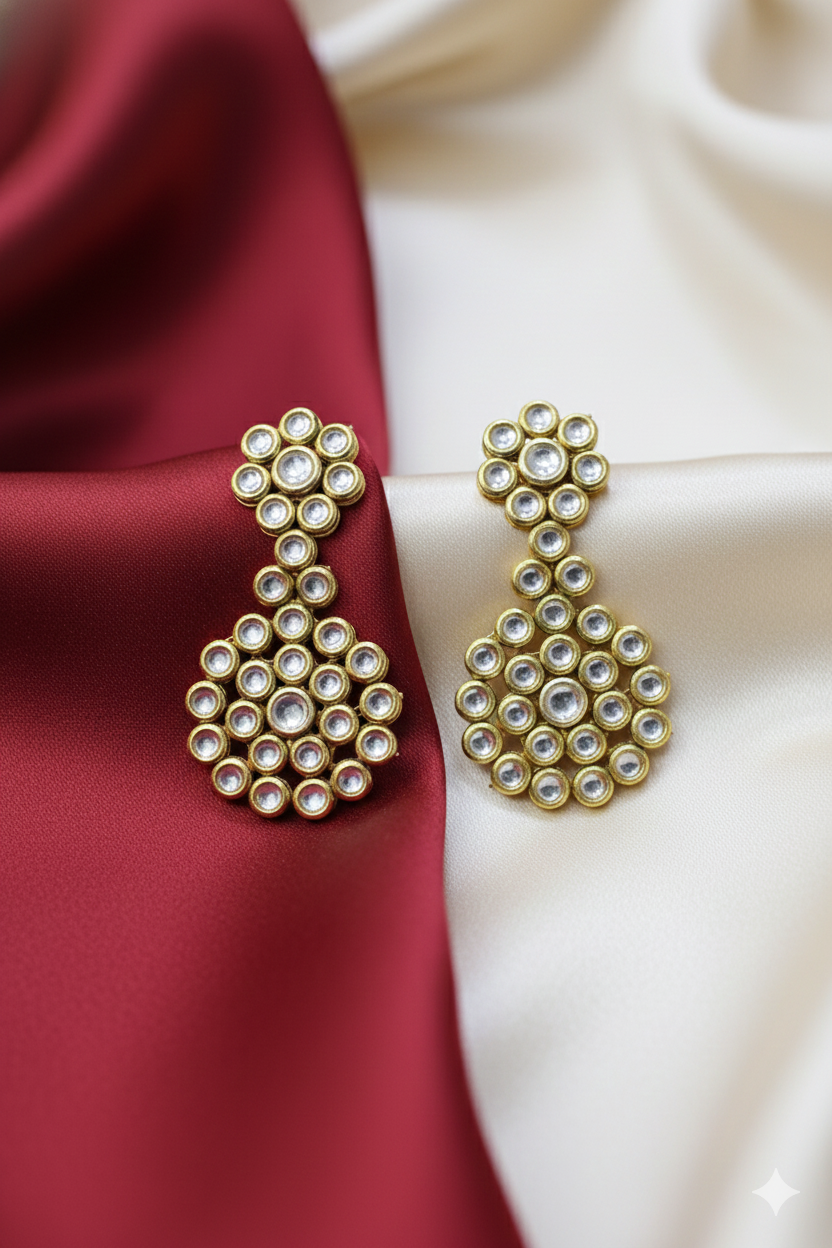 kundan earrings - Image 3