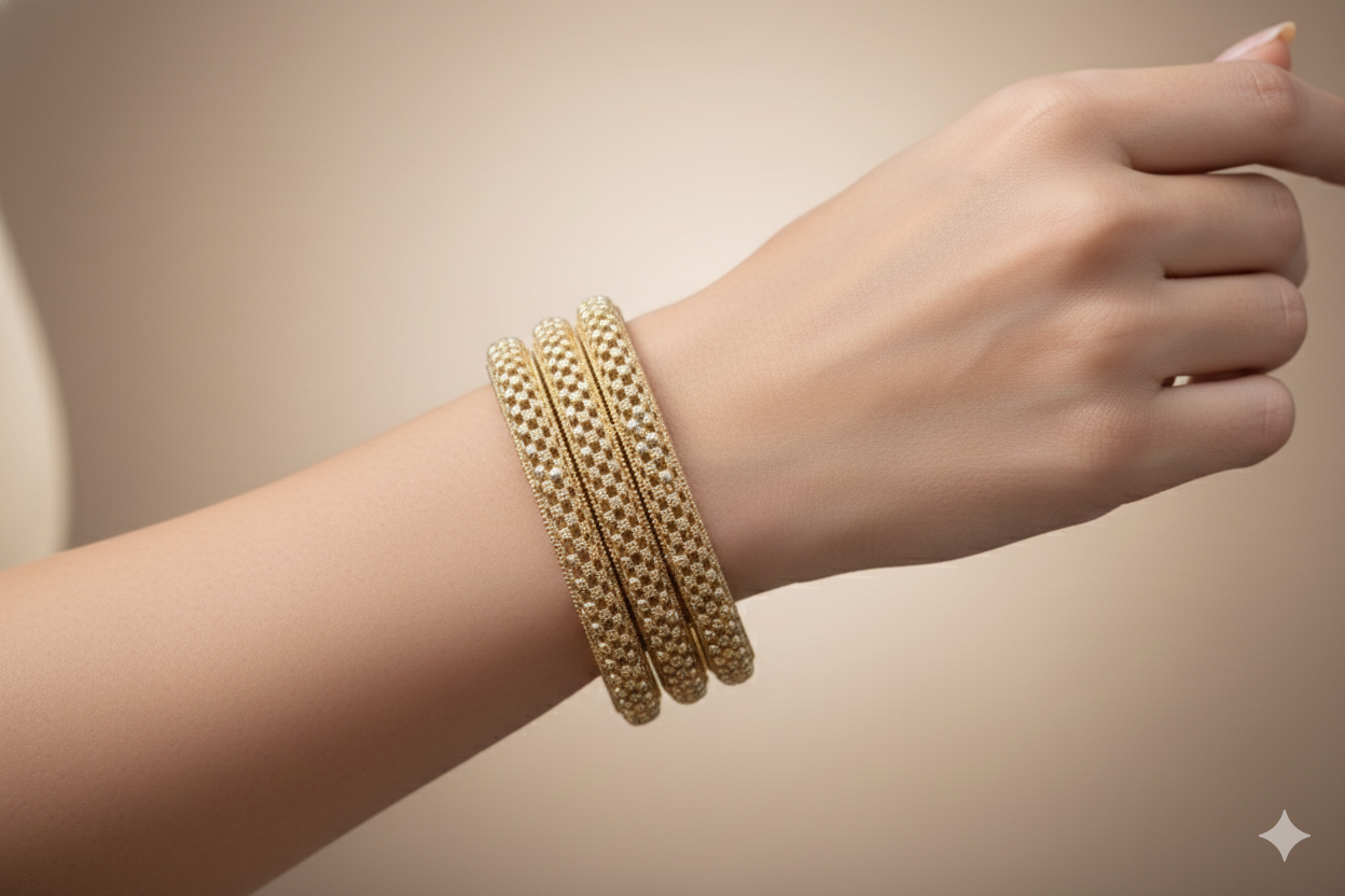 kundan bangles - Image 3