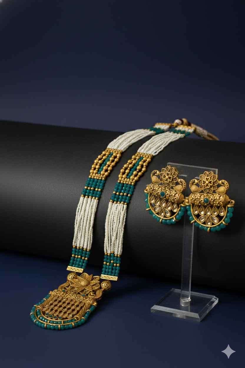 TEMPLE NECKLACE SET - Image 3