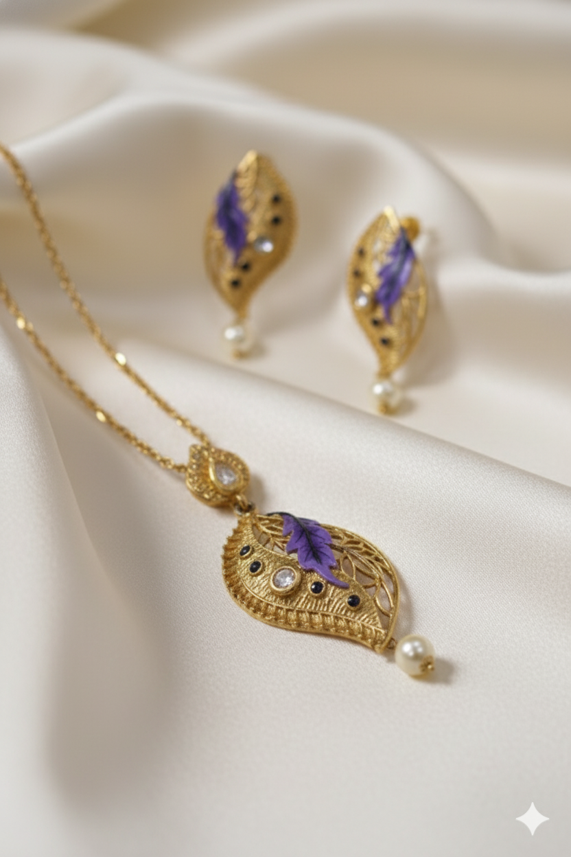 kundan pendent - Image 3