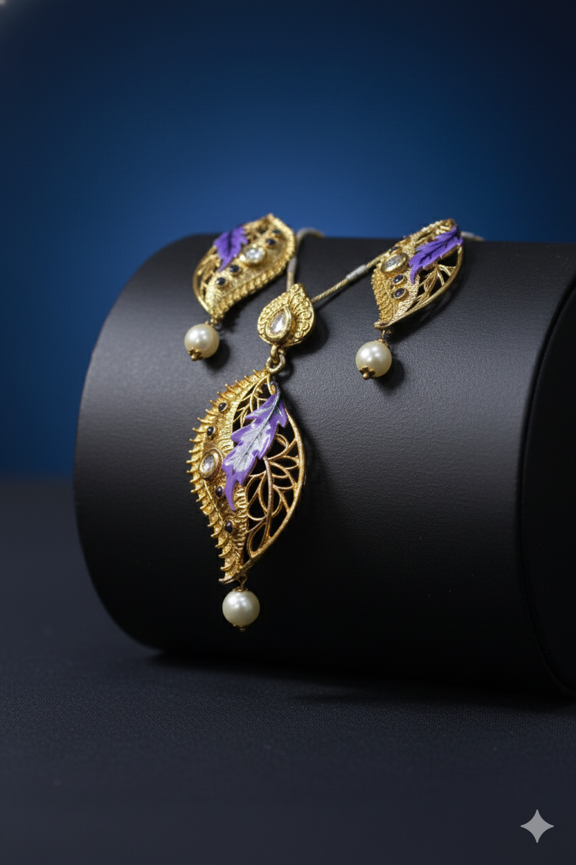 kundan pendent - Image 2