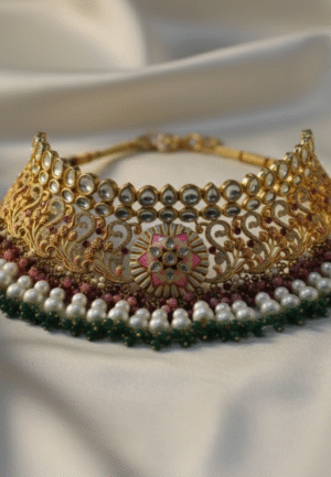 complete  kundan  bridal set