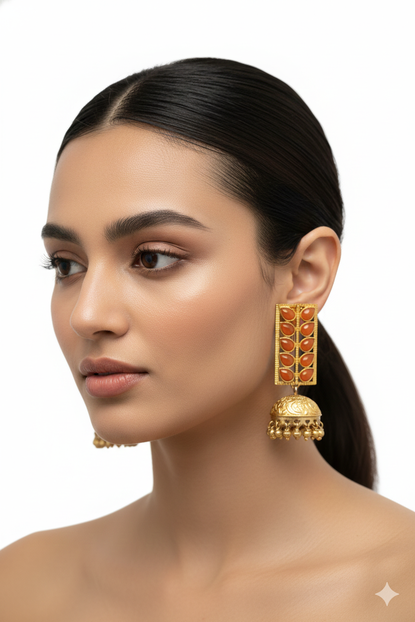 kundan earrings - Image 2