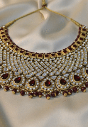 complet kundan bridal set