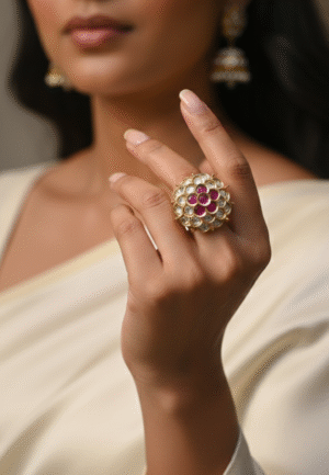 kundan ring